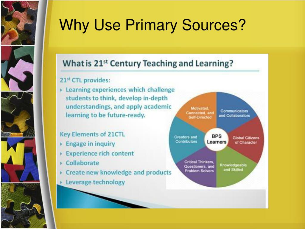 PPT Teaching with Primary Sources PowerPoint Presentation, free