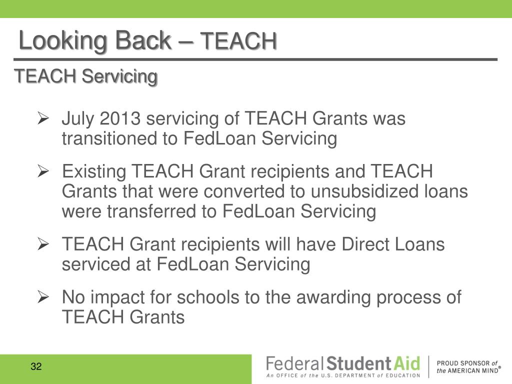 PPT Federal Loan Servicing Update PowerPoint Presentation, free