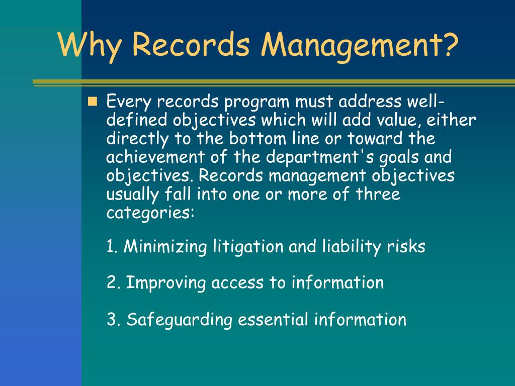 PPT Records Liaison Training PowerPoint Presentation, free download