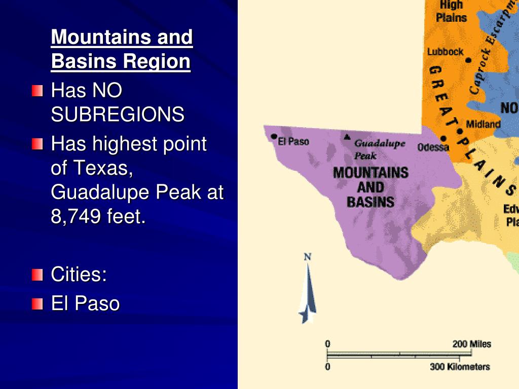 PPT The 4 Natural Regions of Texas PowerPoint Presentation, free