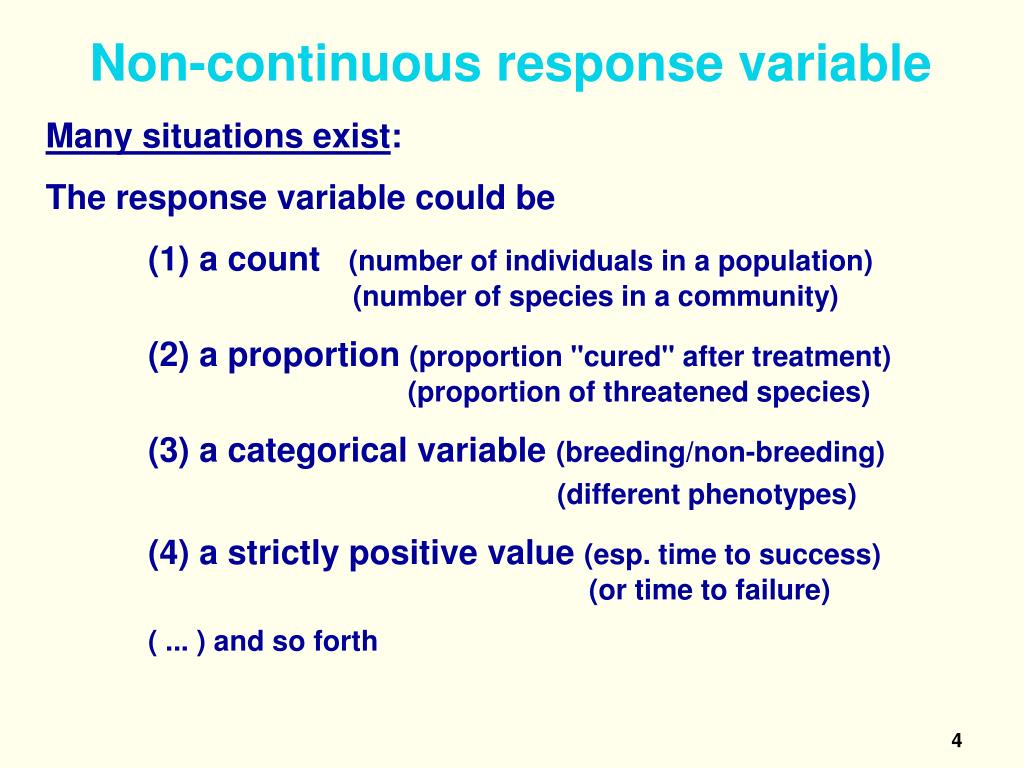PPT Lecture 6 Generalized Linear Models PowerPoint Presentation, free