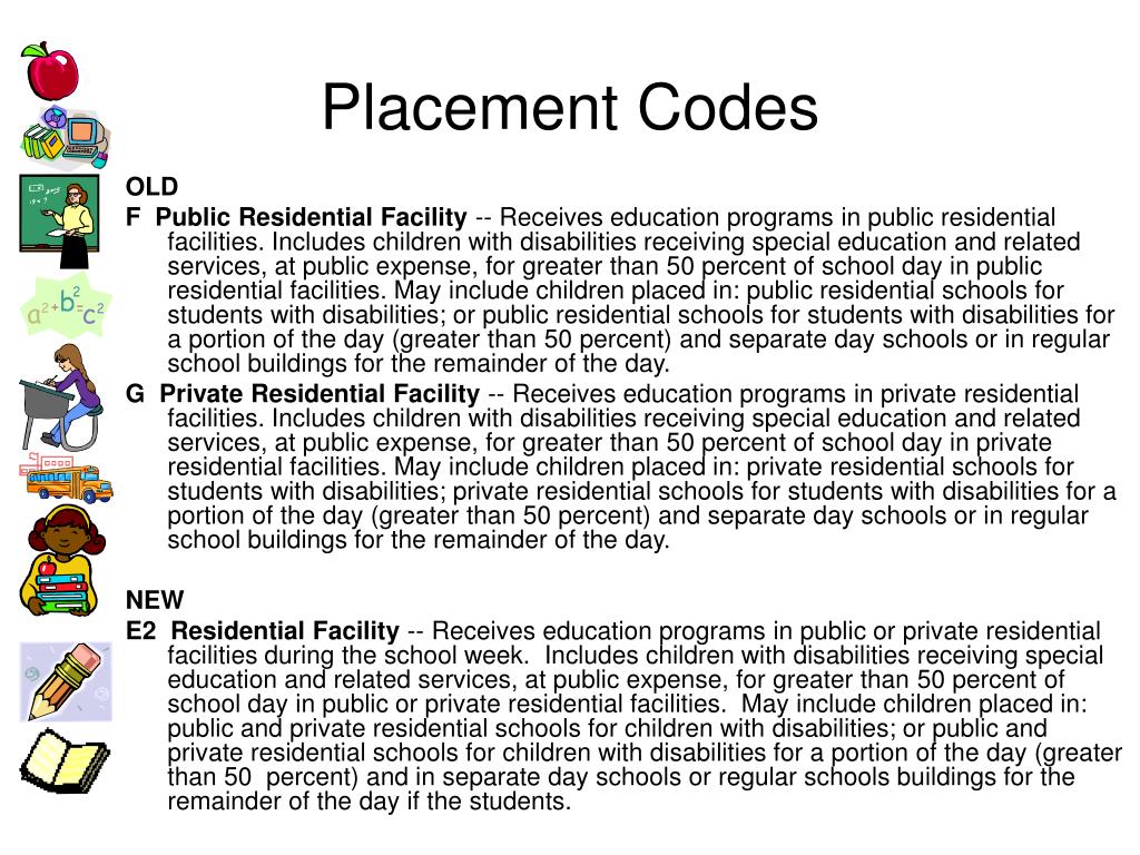 PPT Special Education Placement in Least Restrictive Environment Part