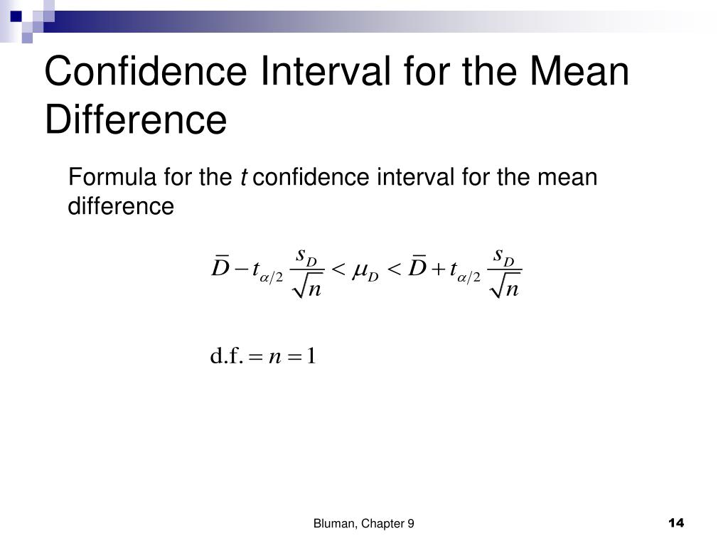 PPT Testing the Difference Between Two Means Dependent Samples