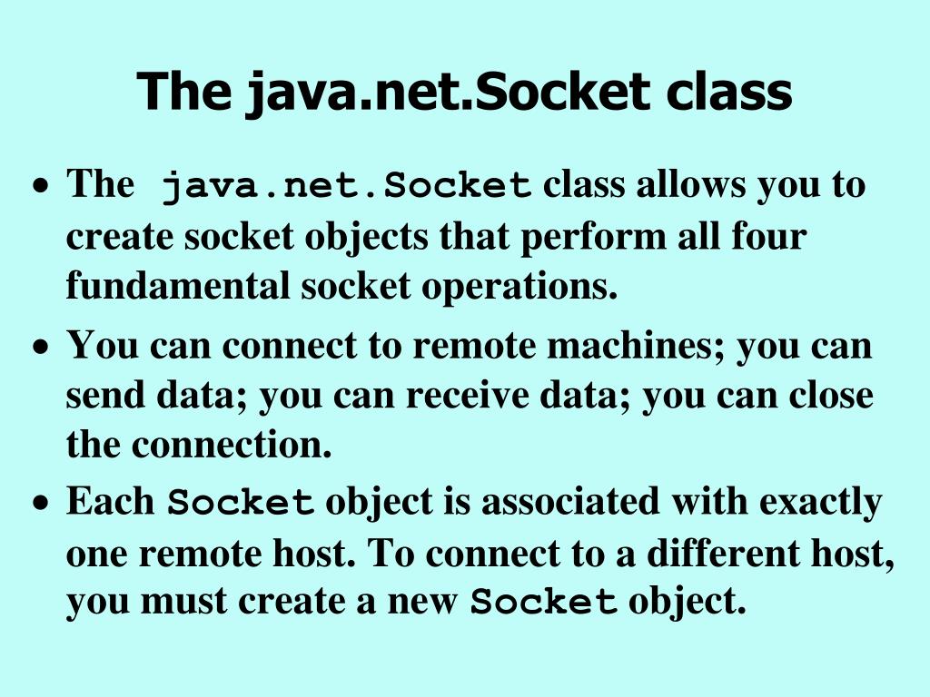PPT Java Network Programming PowerPoint Presentation, free download