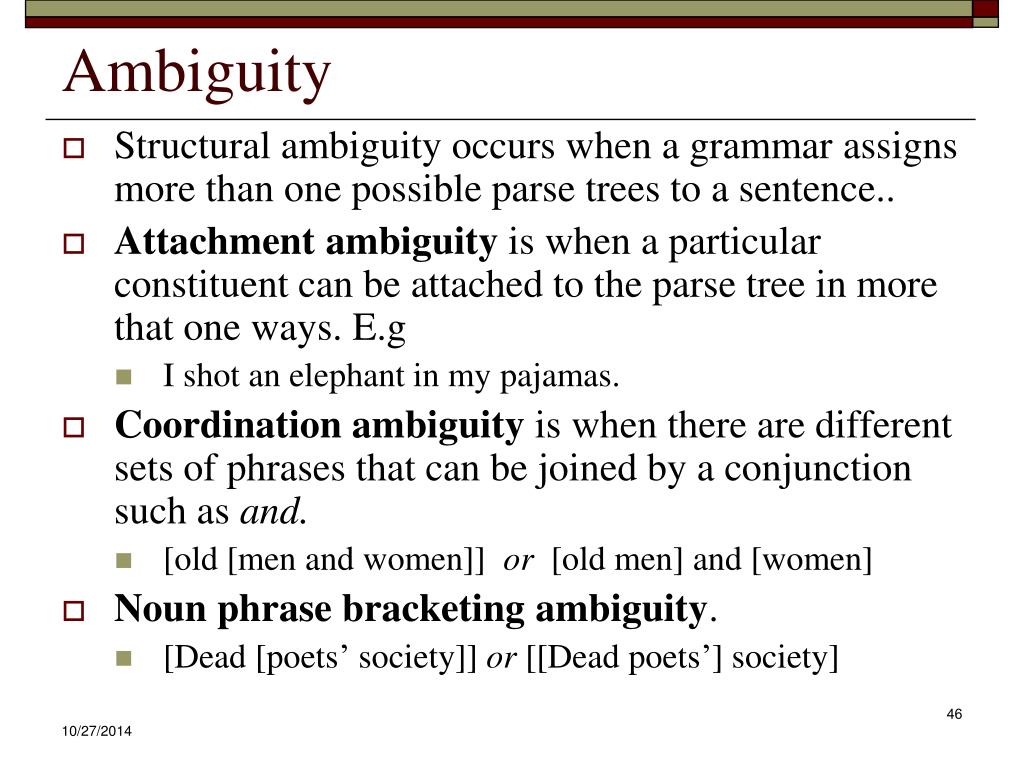 PPT Parsing Contextfree grammars Part 1 ICS 482 Natural Language