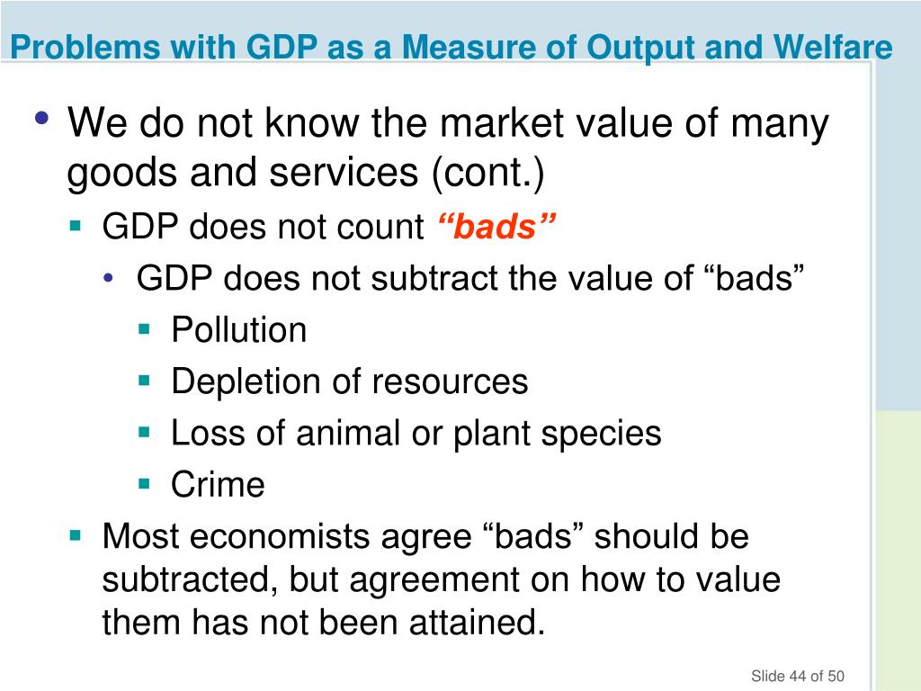 PPT Chapter 5 GDP and the Measurement of Progress PowerPoint
