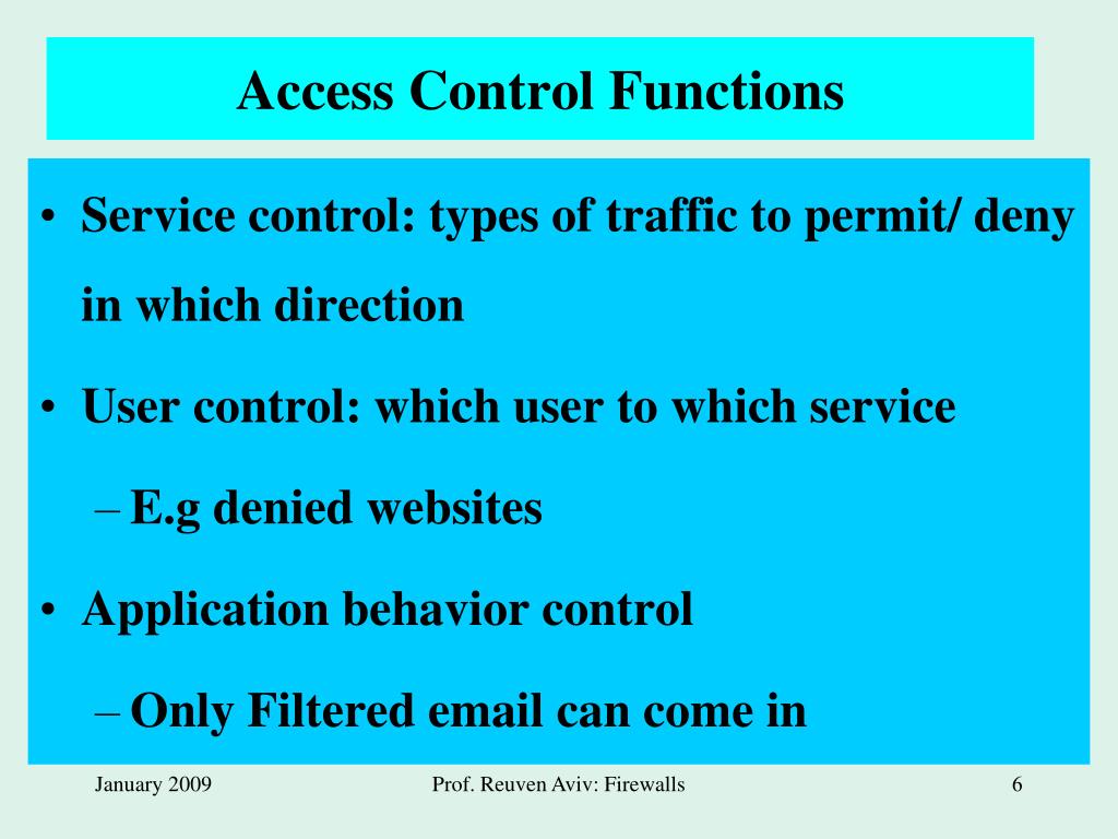 PPT Firewalls PowerPoint Presentation, free download ID5905975