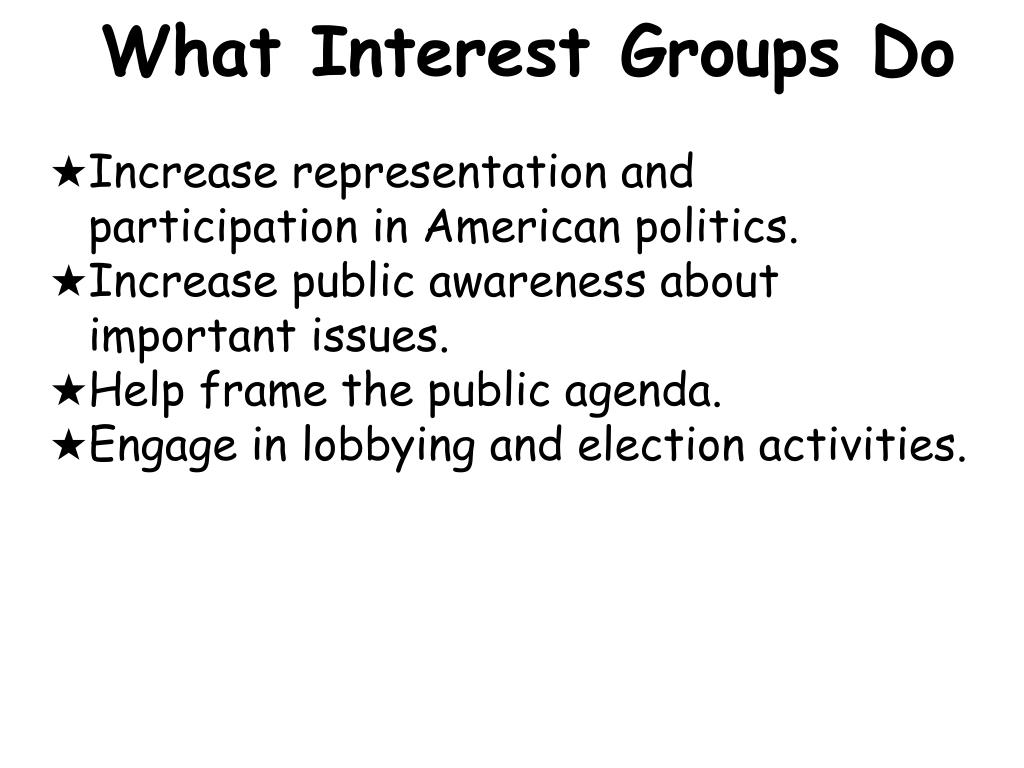 PPT Interest Groups PowerPoint Presentation, free download ID5907391