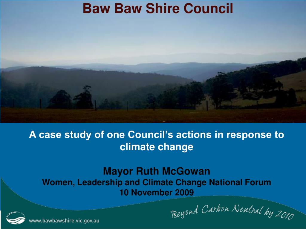 PPT Baw Baw Shire Council PowerPoint Presentation, free download ID