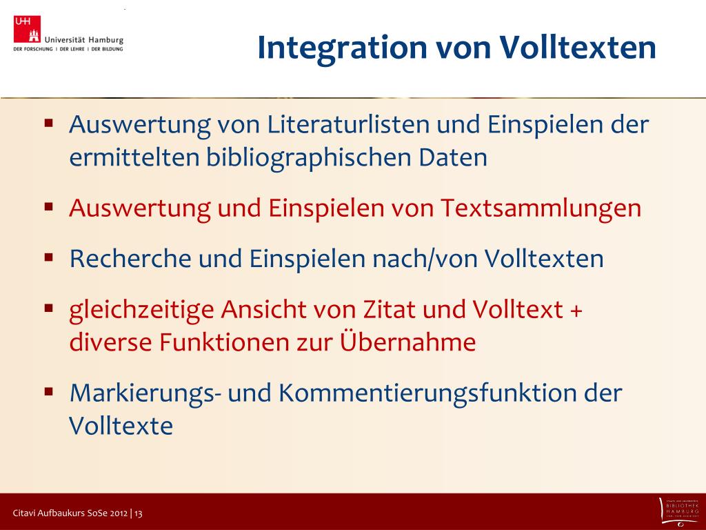 Citavi Literaturverzeichnis Einfügen In Word