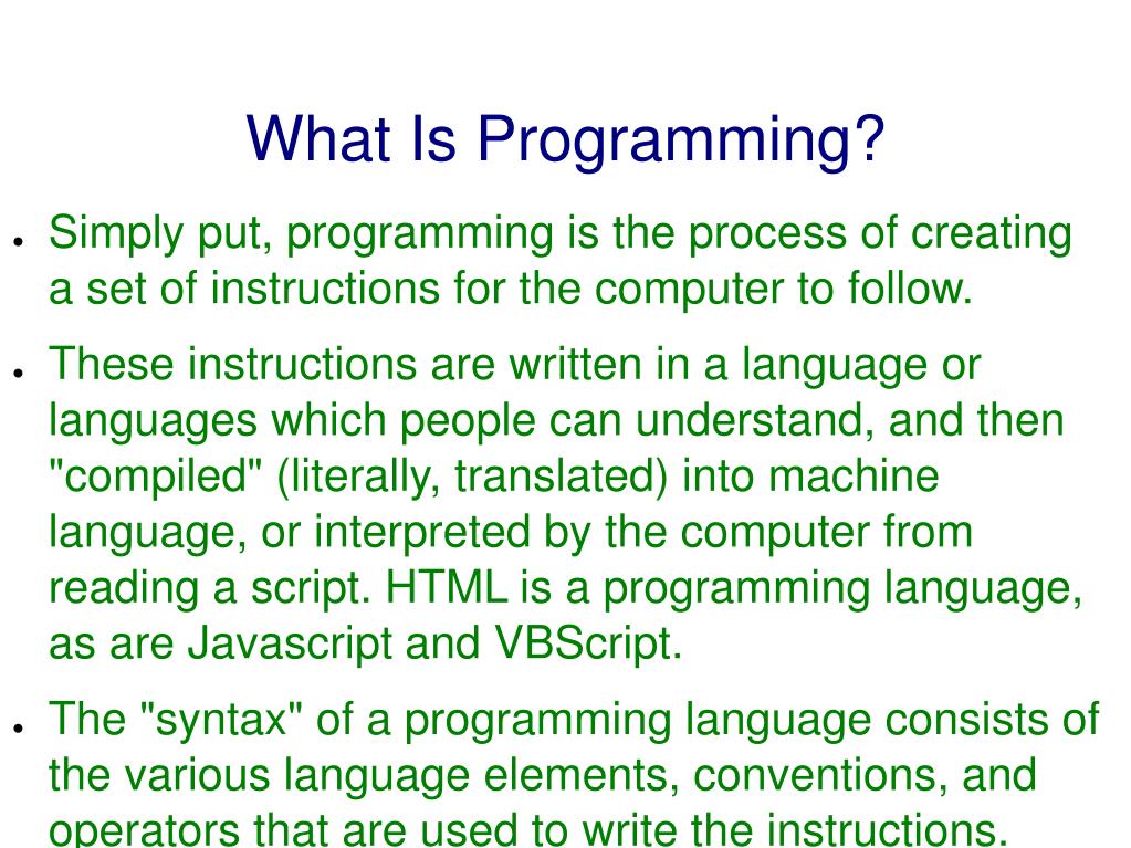 PPT Programming Fundamentals PowerPoint Presentation, free download