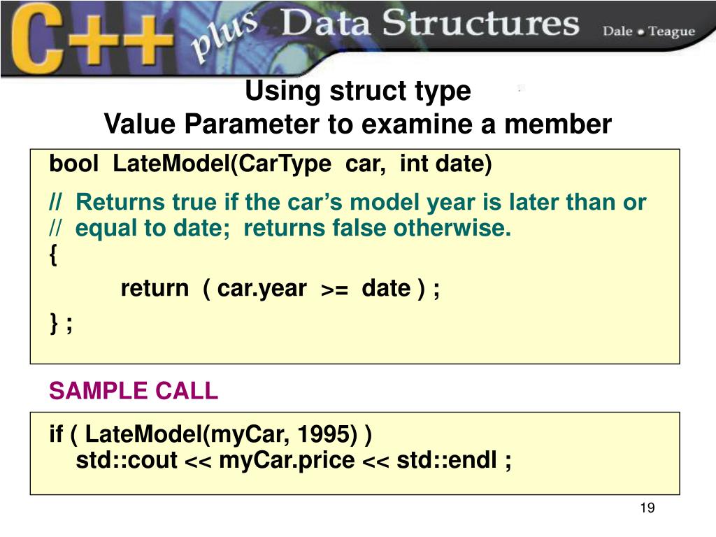 PPT C++ Plus Data Structures PowerPoint Presentation, free download