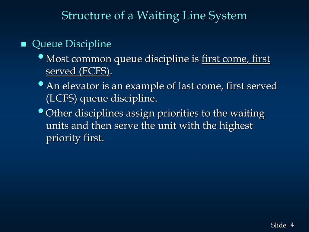 PPT Chapter 12 Waiting Line Models PowerPoint Presentation, free