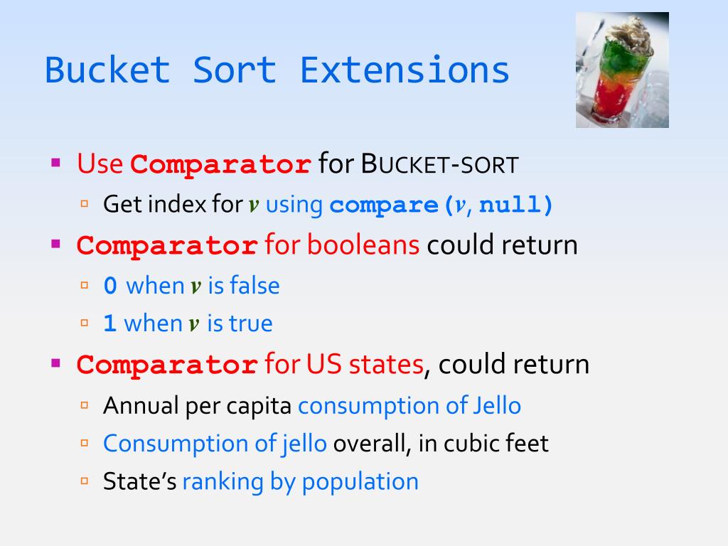 PPT Lecture 26 BUCKET SORT & RADIX Sort PowerPoint Presentation ID