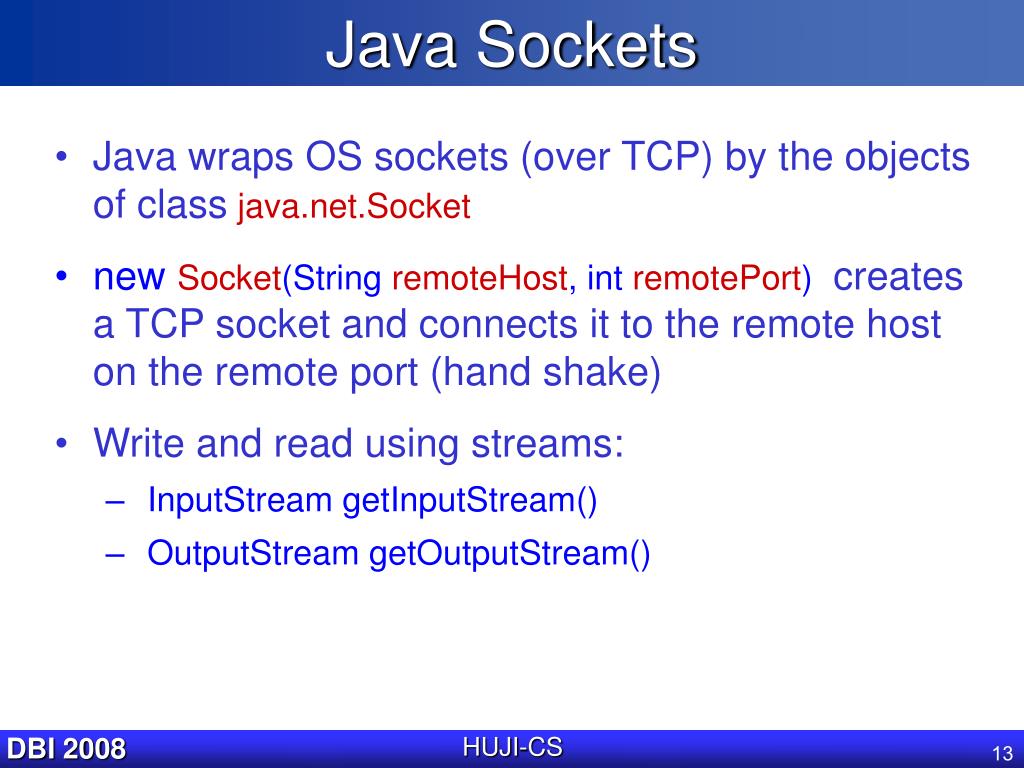 PPT Networking with Java 1 The Client Side PowerPoint Presentation