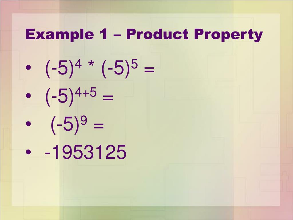 PPT Using Properties of Exponents PowerPoint Presentation, free
