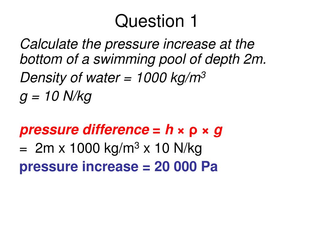PPT EDEXCEL IGCSE / CERTIFICATE IN PHYSICS 51 Density and Pressure