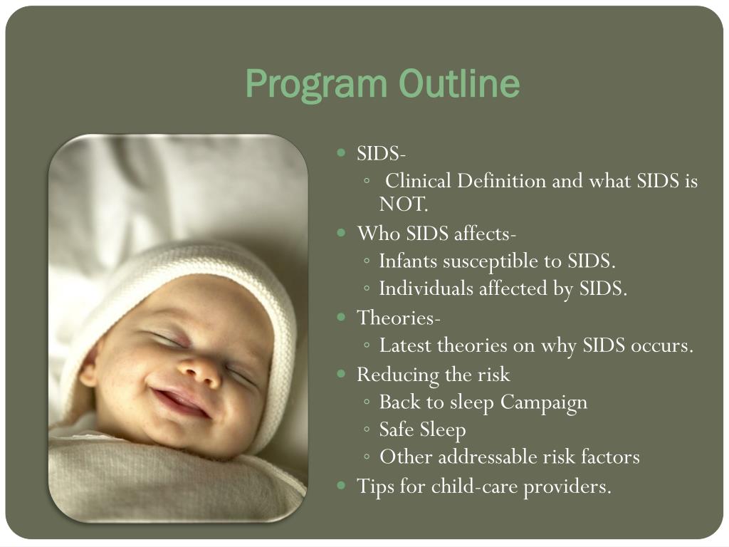 PPT Sudden Unexpected Infant Death & Sudden Infant Death Syndrome