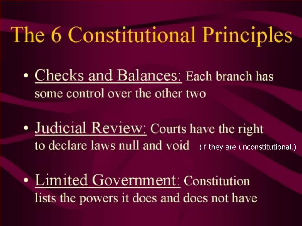 PPT The Constitution, Bill of Rights & Other Amendments A Summary PowerPoint Presentation