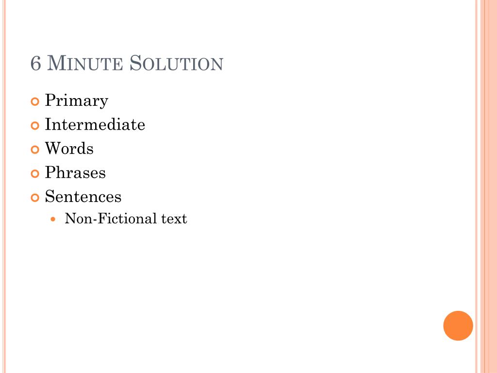 PPT Fluency Interventions PowerPoint Presentation, free download ID(06)