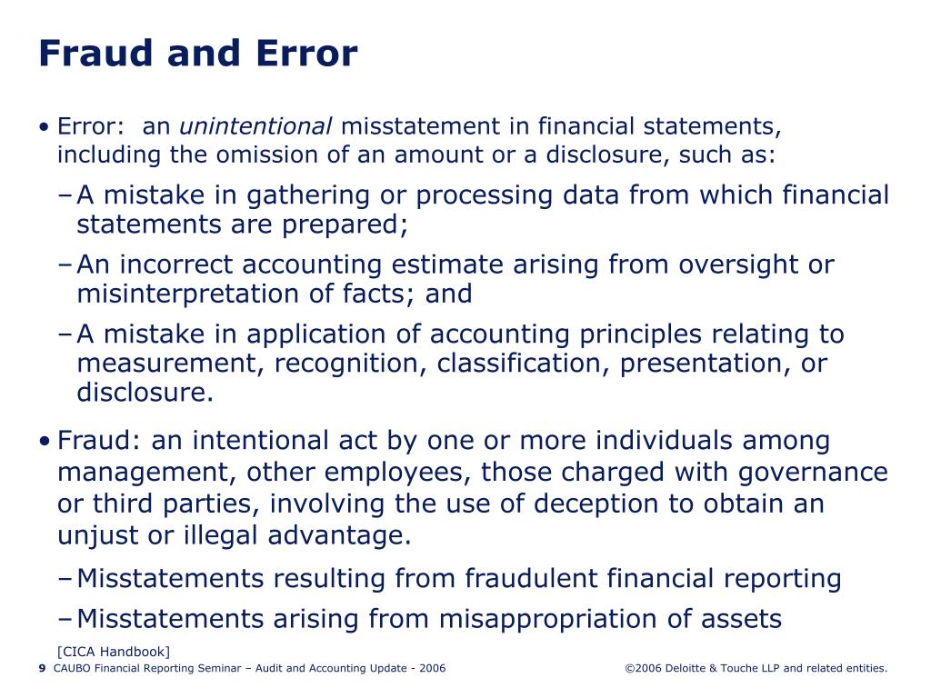 PPT Financial Reporting Seminar Accounting and Audit Update