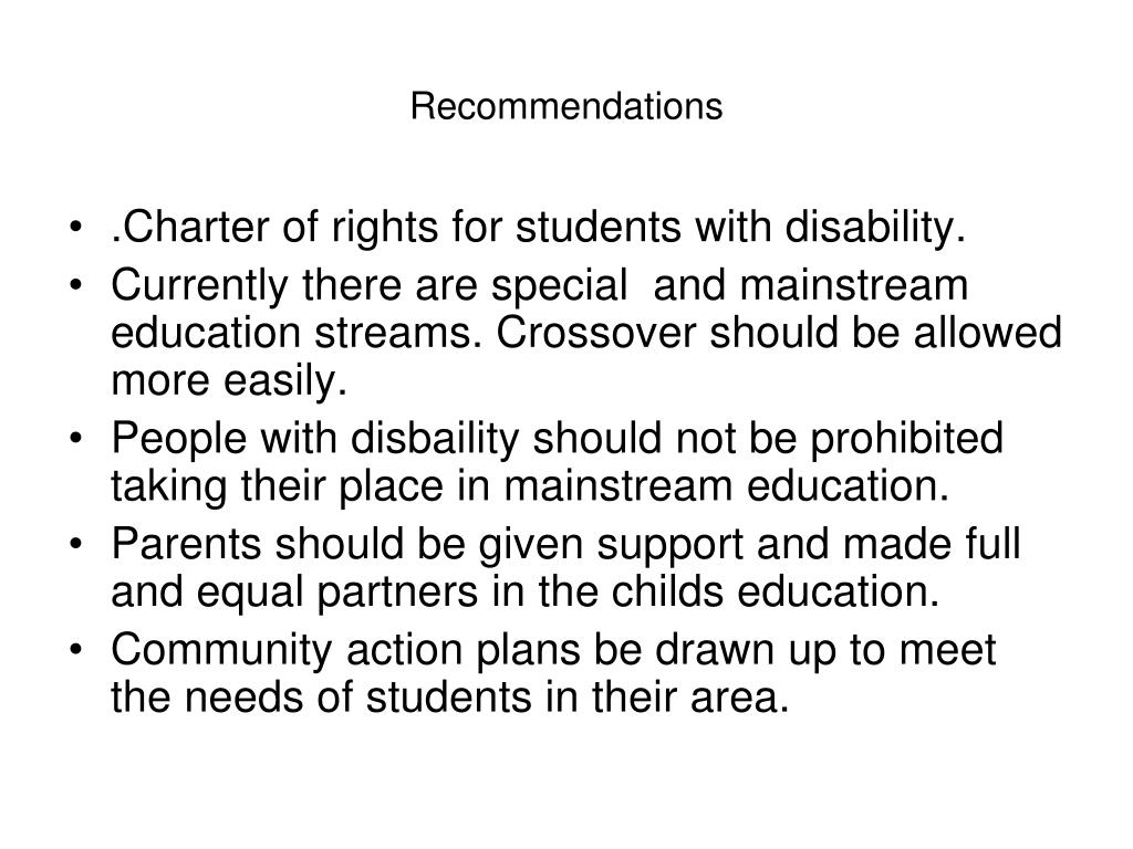 PPT Education , Disability and Special Needs PowerPoint Presentation