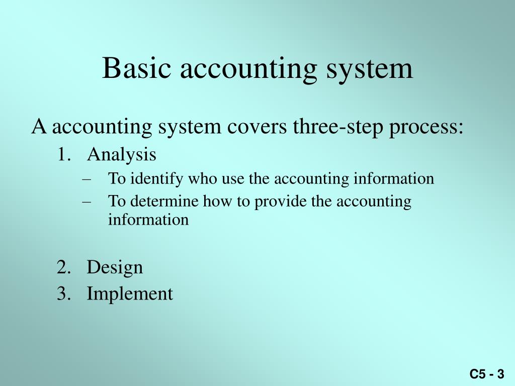PPT Chapter 5 Accounting Systems and Internal Controls PowerPoint