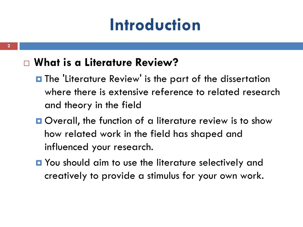 How To Write Literature Review For Fyp As the next section of this