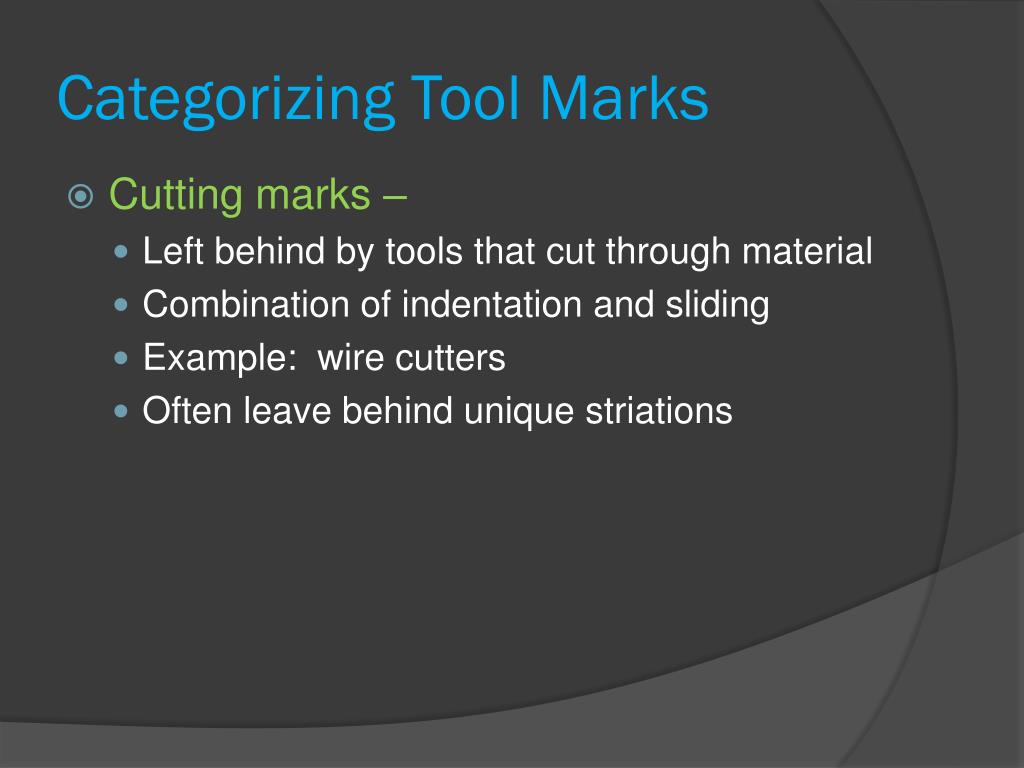 PPT Footwear & tool mark Evidence PowerPoint Presentation, free