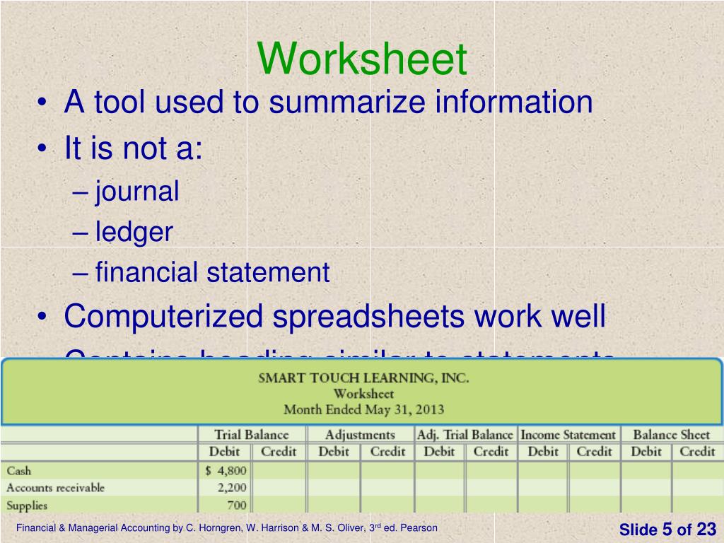 PPT Chapter 4 Completing the Accounting Cycle PowerPoint