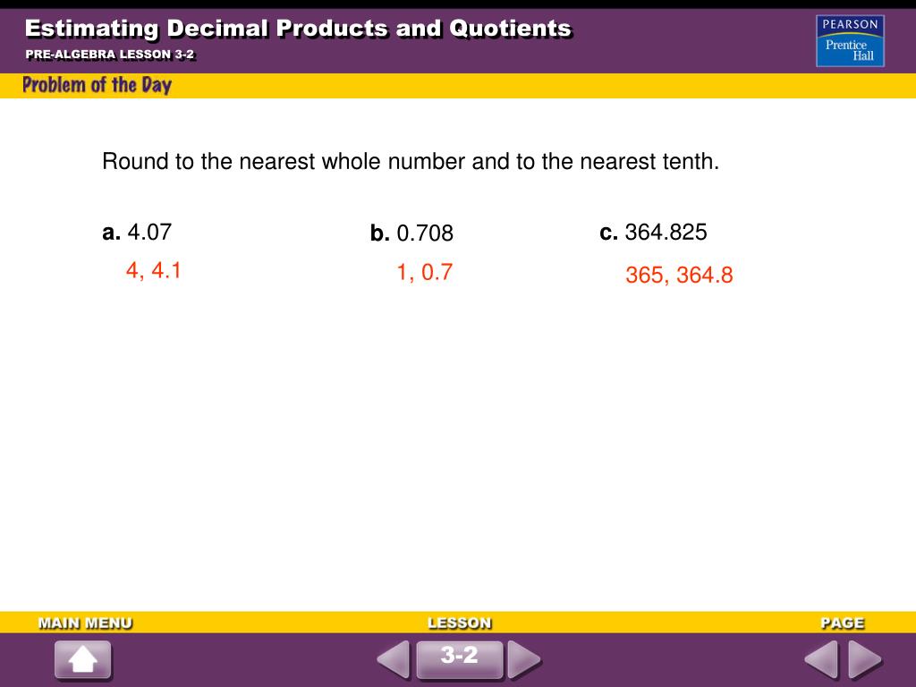 PPT Rounding and Estimating PowerPoint Presentation, free download