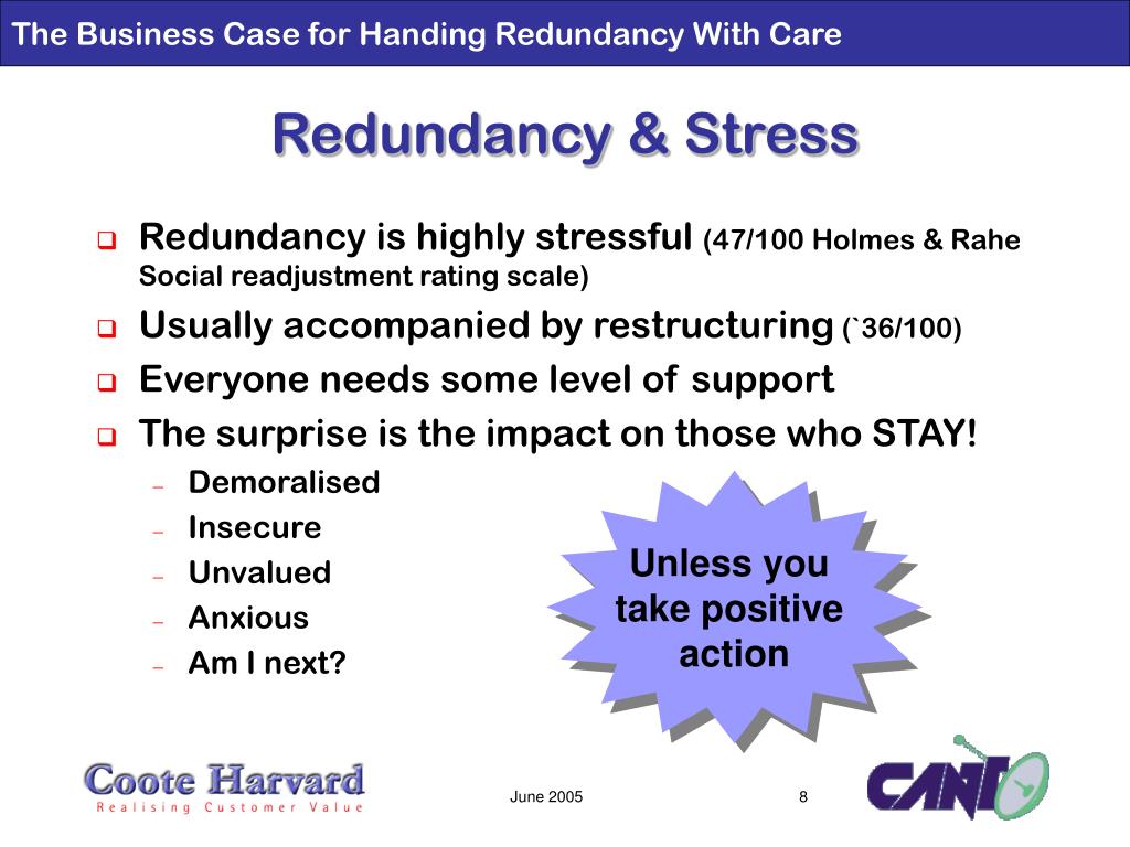 PPT Redundancy The Business Case for Handling Employees