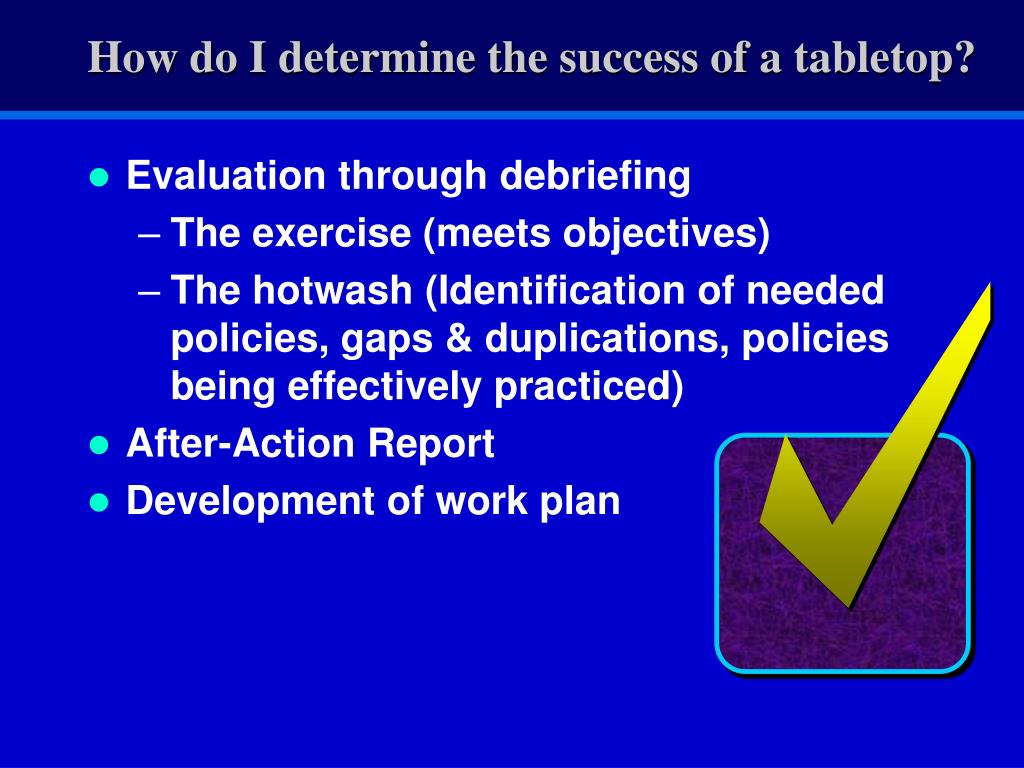 PPT Using Tabletop Exercises PowerPoint Presentation, free download