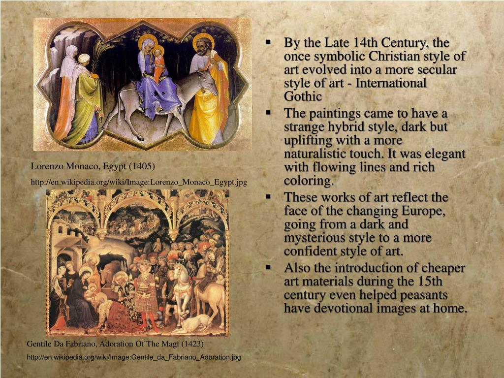 PPT Gothic Art PowerPoint Presentation, free download ID5960660