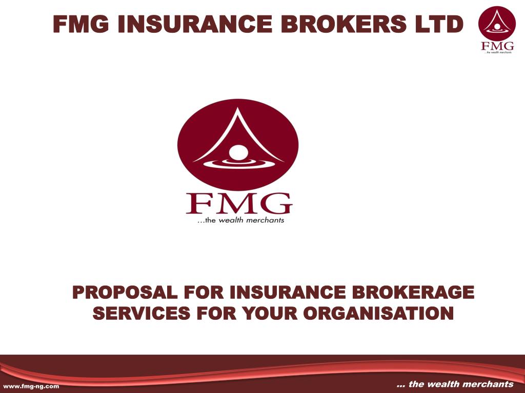 PPT FMG INSURANCE BROKERS LTD PowerPoint Presentation, free download