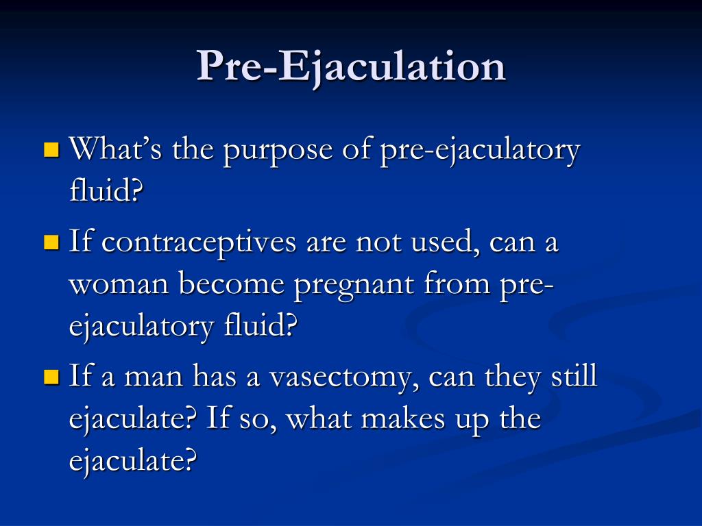 PPT PreEjaculation PowerPoint Presentation, free download ID5969845