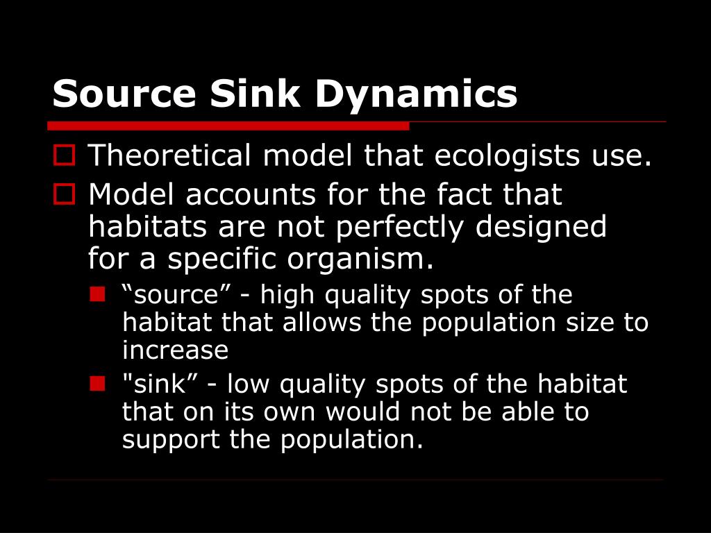 PPT Sourcesink Dynamics Affect on Trophic Cascades PowerPoint Presentation ID5971453
