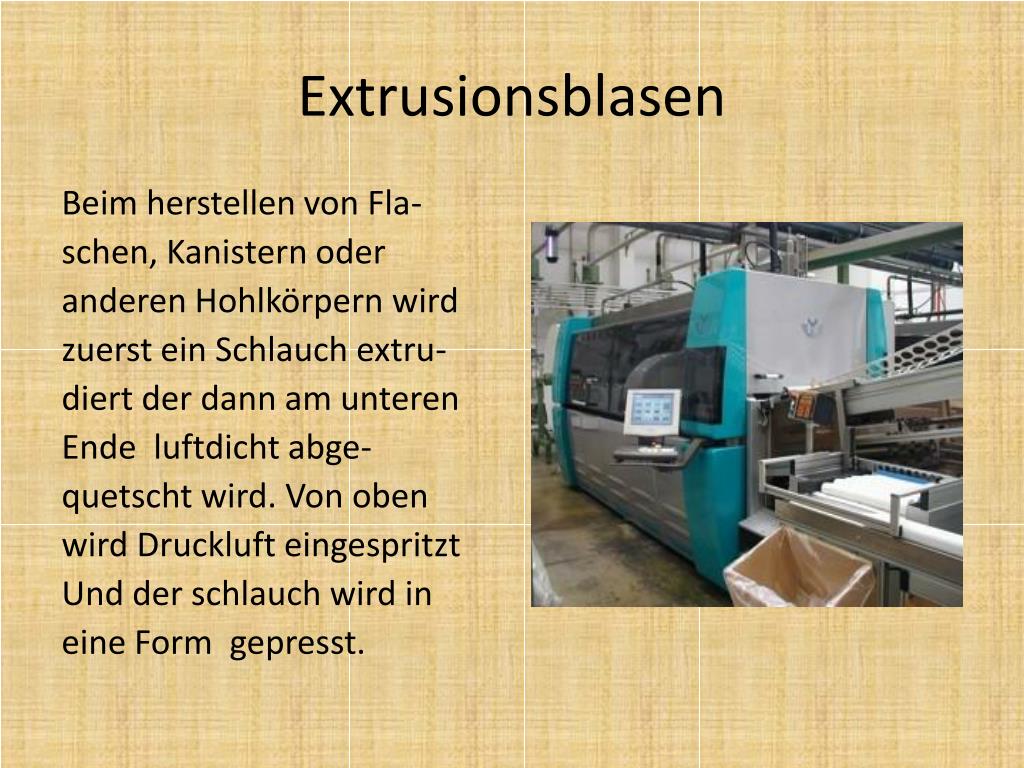 PPT Verarbeitung von Kunststoffen PowerPoint