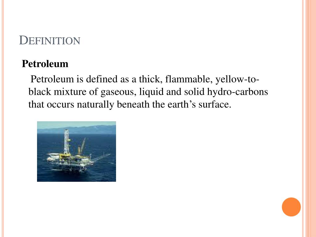 PPT PETROLEUM by TylerMarie Lee King PowerPoint Presentation, free
