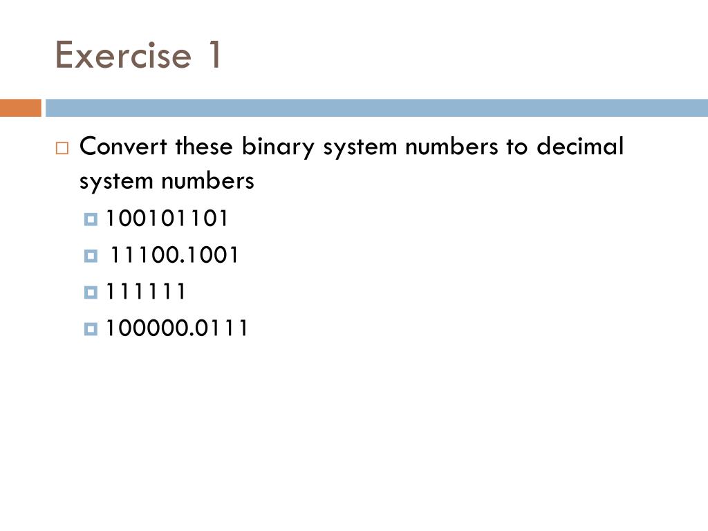 PPT Number System and Conversion PowerPoint Presentation, free