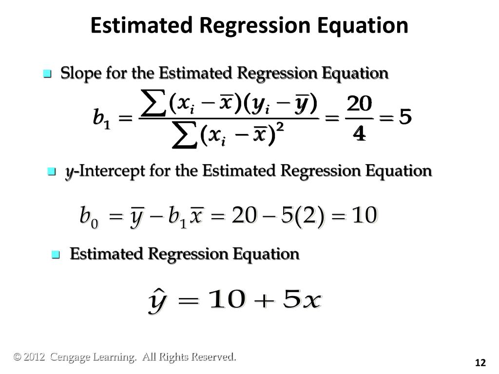 PPT Regression analysis can be used to develop an PowerPoint