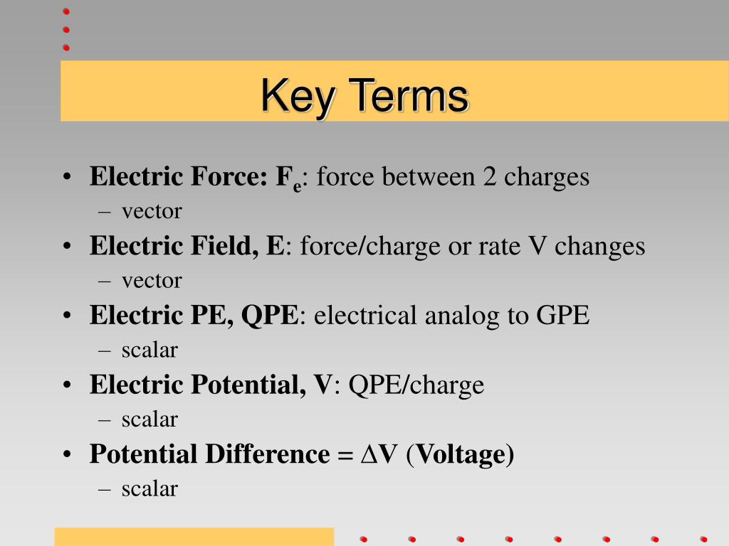 PPT Electric Potential PowerPoint Presentation, free download ID