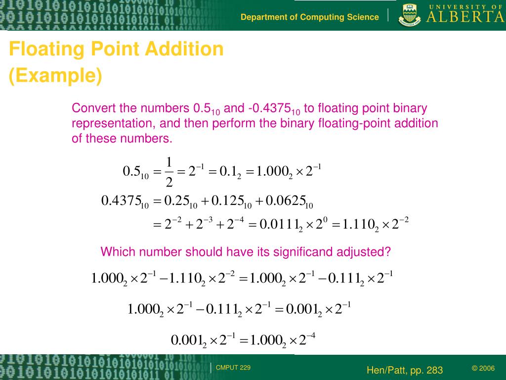 PPT Floating Point Representation PowerPoint Presentation, free