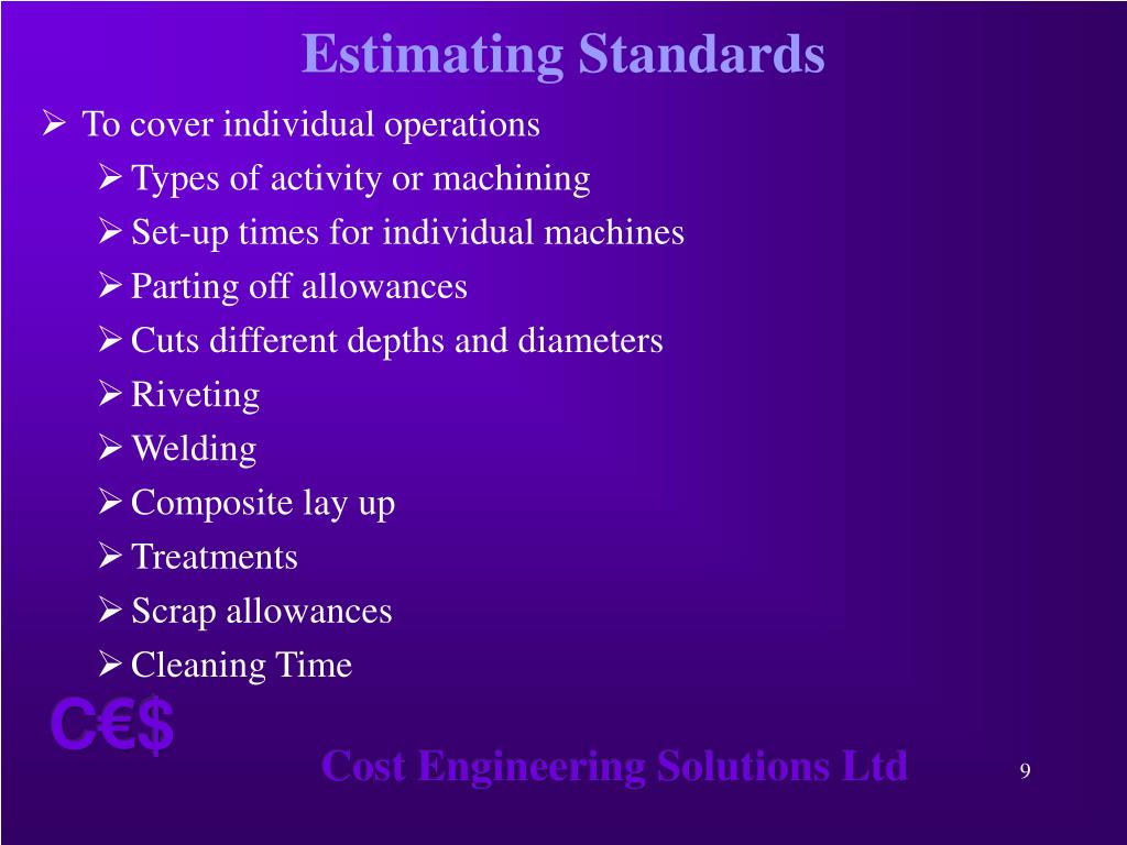 PPT “DETAILED” ESTIMATING PowerPoint Presentation, free download ID