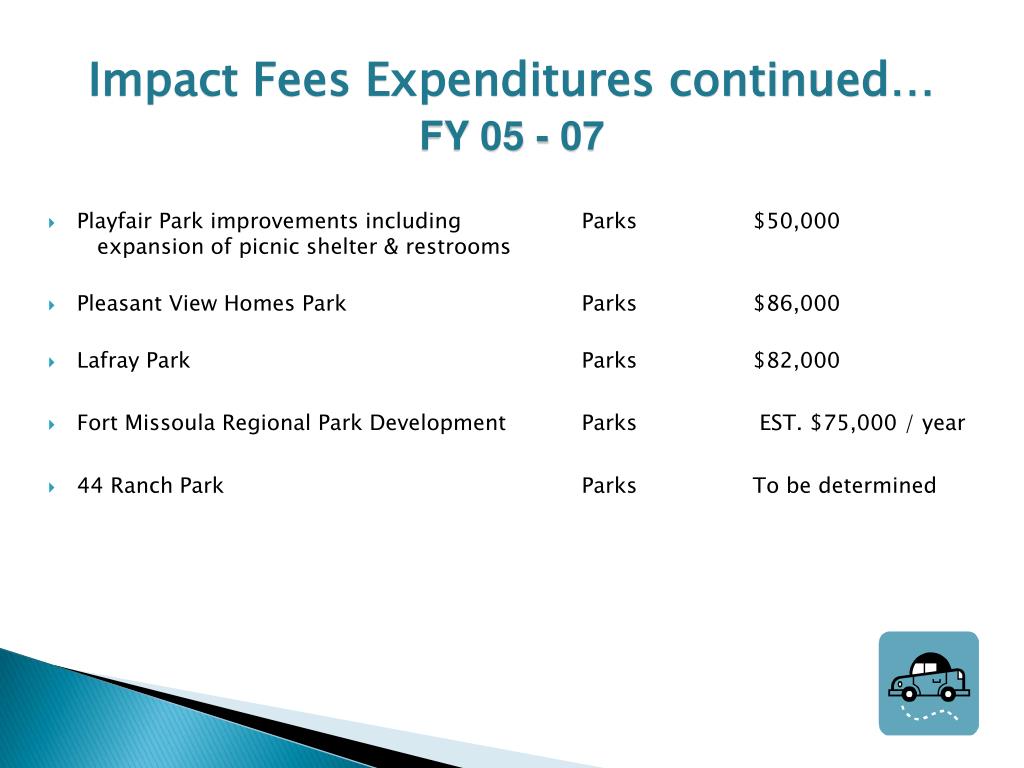 PPT Transportation Impact Fee September 24, 2007 PowerPoint Presentation ID5991777