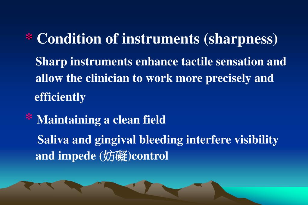 PPT Periodontal Instrumentation (II) PowerPoint Presentation, free