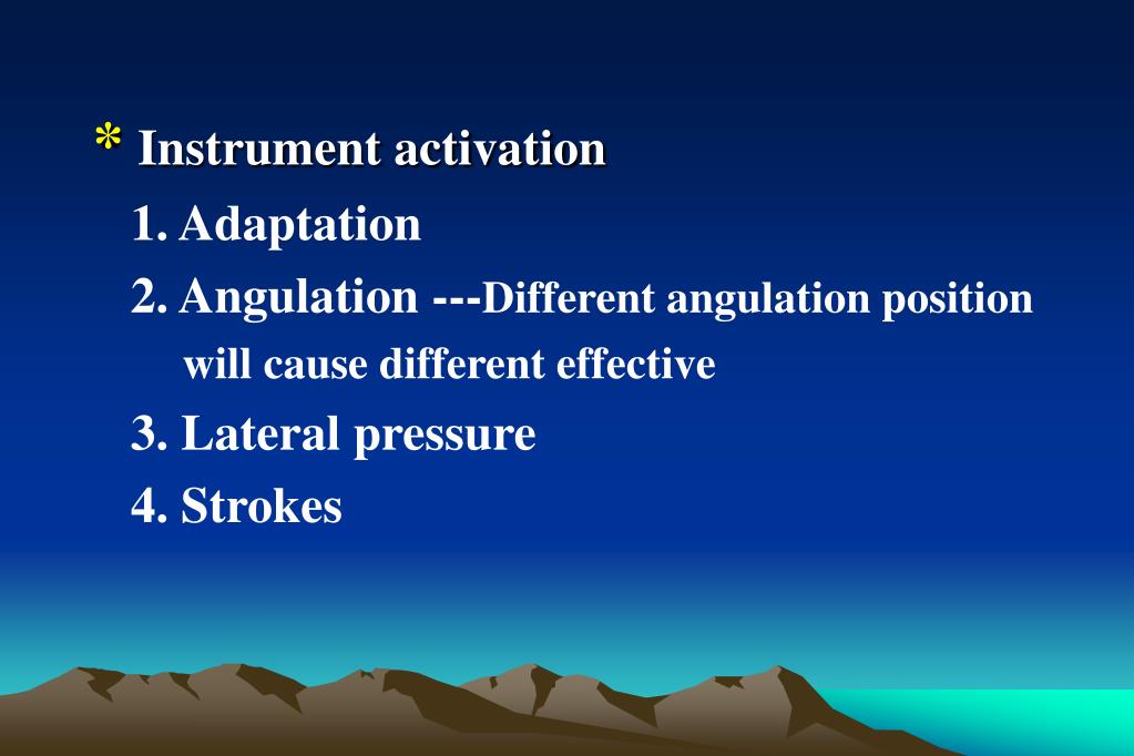 PPT Periodontal Instrumentation (II) PowerPoint Presentation, free