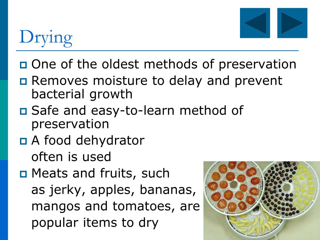 PPT Food Preservation for Food Processors Part I PowerPoint