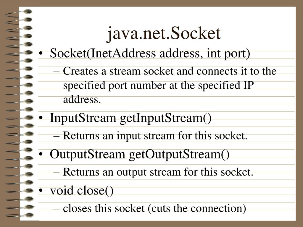 PPT Client/Server In Java PowerPoint Presentation, free download ID