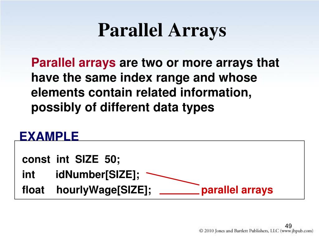 PPT Chapter 11 Arrays PowerPoint Presentation, free download ID5997942
